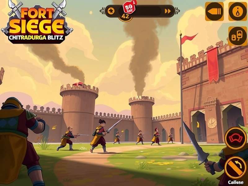 Fort Siege Chitradurga Blitz gameplay screenshot